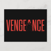 Carte Postale La silhouette Batman Vengeance (Devant)