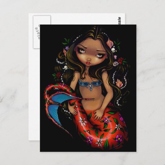 Carte postale "La Sirena" (Devant / Derrière)