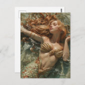 Carte Postale La Sirène (Devant / Derrière)