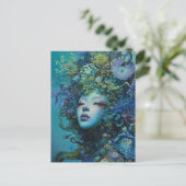 Carte Postale La Sirène de l'Océan (Debout devant)