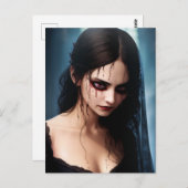 Carte Postale La sirène des ombres (Devant / Derrière)