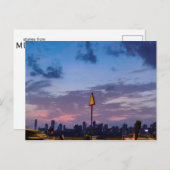 Carte Postale La Skyline de Mumbai à Dusk (Devant / Derrière)