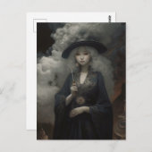 Carte Postale La Sorcière de pluie (Devant / Derrière)