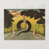 Carte Postale La soumission de Kaliya, Basohli, Pahari (Devant)