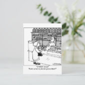 Carte Postale La Soupe De Poulet Est-Ce Que J'En Prescrit? (Debout devant)