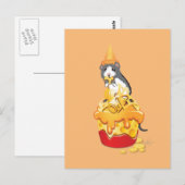 Carte Postale La Souris Qui A Eu Le Fromage (Devant / Derrière)