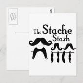 Carte Postale La Stache Stash (Devant / Derrière)