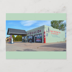 Carte Postale La station commerciale, Route 66, Tucumcari, Nouve