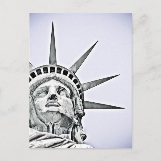 Carte Postale La Statue de la Liberté (Devant)