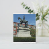 Carte Postale La statue de William Henry Harrison (Debout devant)