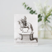 Carte Postale La statue du roi Charles à Charing Cross (Debout devant)