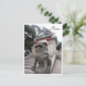 Carte Postale la statue du temple a-ma (Debout devant)