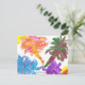 Carte Postale La sucrerie arrose l'artiste d'autisme (Debout devant)