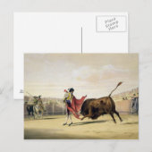 Carte Postale La Suete de la Capa, 1865 (colour litho) (Devant / Derrière)