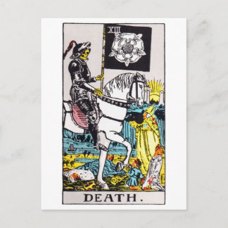 Carte Postale la tarot-mort