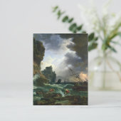 Carte Postale La tempête, 1777 (Debout devant)