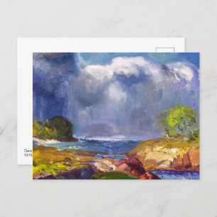 Carte Postale La tempête à venir   George Bellows  