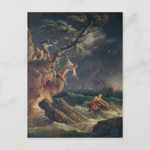 Carte Postale La Tempête, c.1762