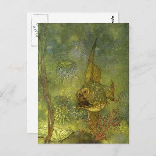 Carte Postale La tempête de Dulac (Devant / Derrière)