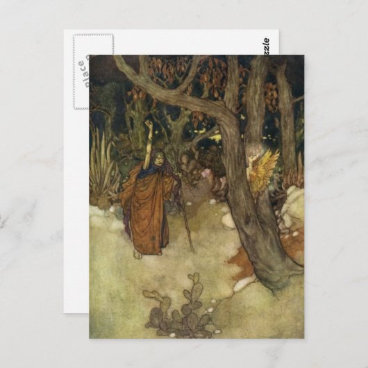 Carte Postale La tempête de Dulac (Devant / Derrière)