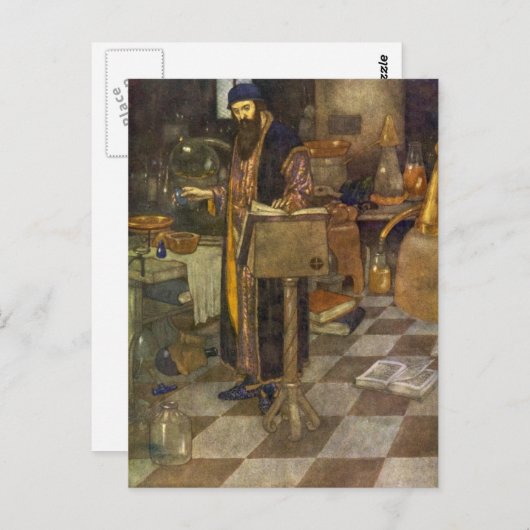 Carte Postale La tempête de Dulac (Devant / Derrière)