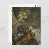 Carte Postale La tempête de Dulac (Devant / Derrière)