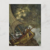 Carte Postale La tempête de Dulac (Devant)