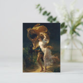 Carte Postale La tempête de Pierre Auguste Cot (1880) (Debout devant)