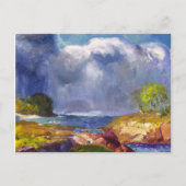 Carte Postale La tempête imminente | George Bellows | (Devant)