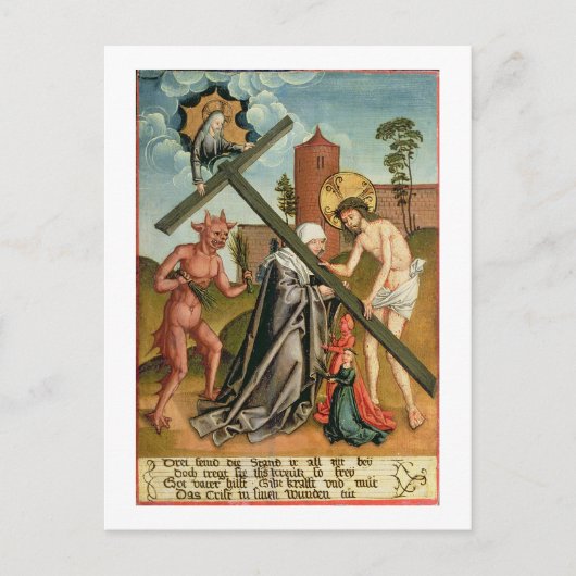 Carte Postale La Temptation d'a Saint (Devant)