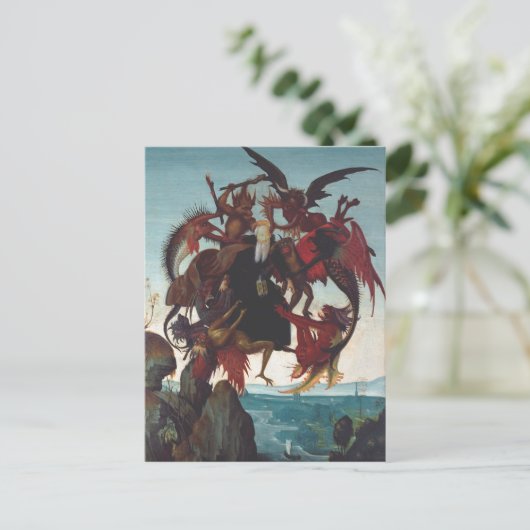 Carte Postale La tentation de Saint Antoine par Michel-Ange (Debout devant)