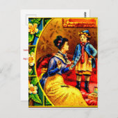 Carte Postale La tenue maison ! (Devant / Derrière)