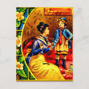 Carte Postale La tenue maison !