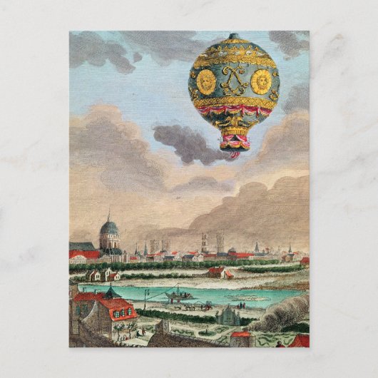 Carte Postale La Terrasse de Monsieur Franklin à Passy (Devant)