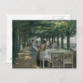 Carte Postale La terrasse du restaurant (Devant / Derrière)