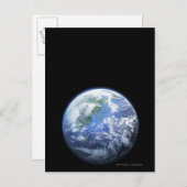 Carte Postale La Terre (Devant / Derrière)