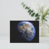 Carte Postale La Terre Bleue De L'Espace Inspiration (Debout devant)