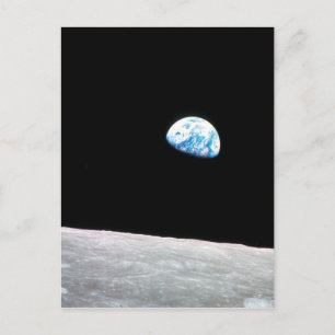 Carte Postale La Terre de la Lune