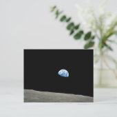 Carte Postale la terre de l'univers lune (Debout devant)