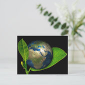 CARTE POSTALE LA TERRE EST NÉE (Debout devant)