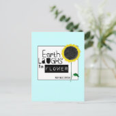 Carte Postale La Terre rit dans la Fleur (Debout devant)