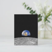 Carte Postale La Terre se lève sur la Lune (Debout devant)