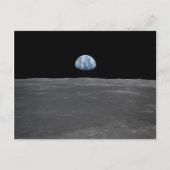 Carte Postale La Terre vue de la Lune (Devant)