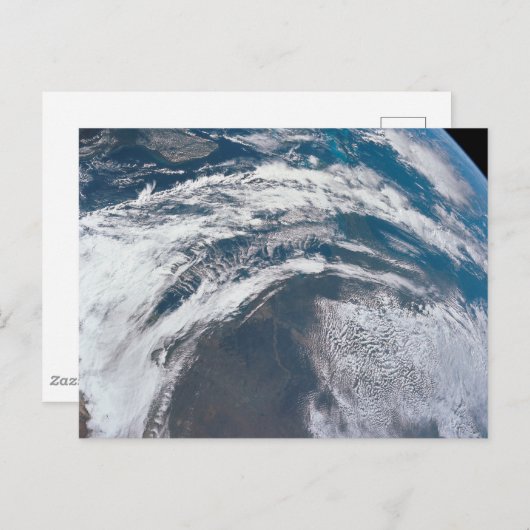 Carte Postale La Terre vue du vaisseau spatial Apollo 12. (Devant / Derrière)