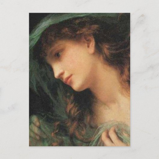 Carte Postale La Tête D'Une Nymphe (Devant)