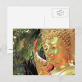 Carte Postale La Thaïlande Bouddha (Devant / Derrière)