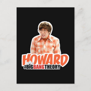 Carte Postale La théorie du Big Bang Howard