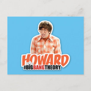 Carte Postale La théorie du Big Bang Howard