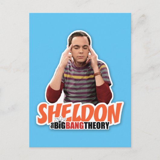 Carte Postale La théorie du Big Bang | Sheldon (Devant)