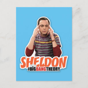 Carte Postale La théorie du Big Bang   Sheldon